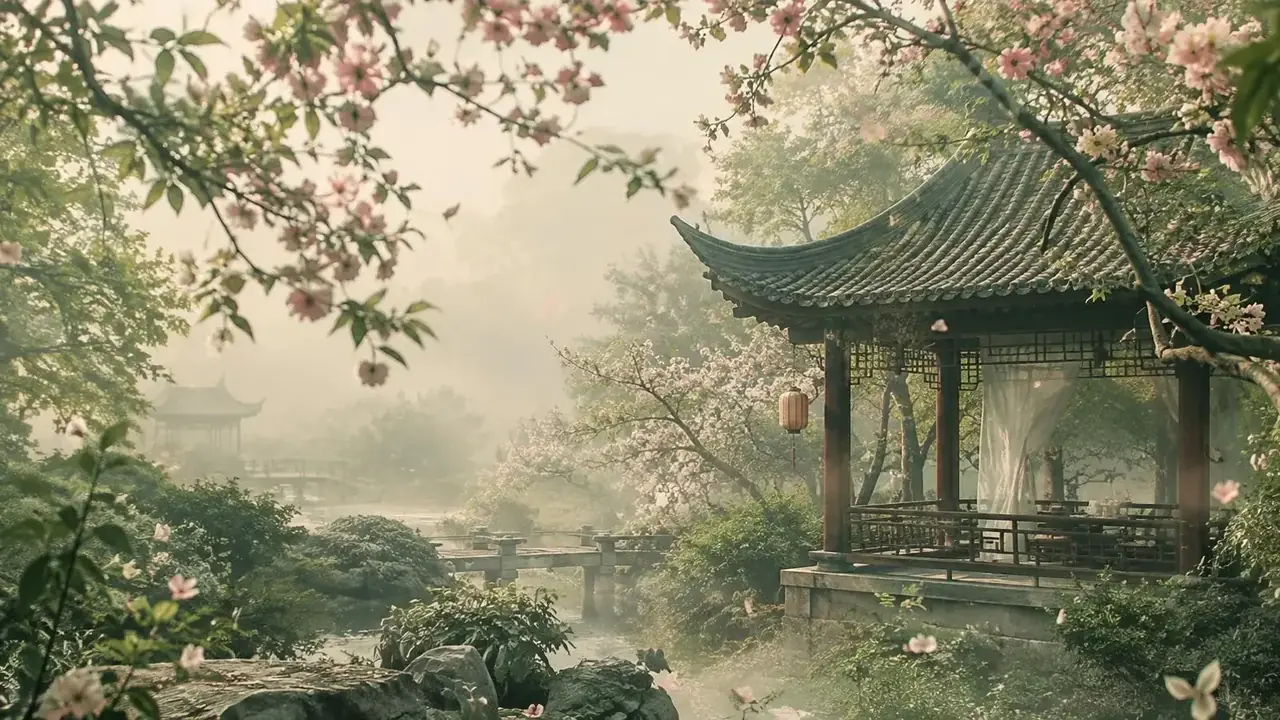 兰香故人来 短剧场景插画